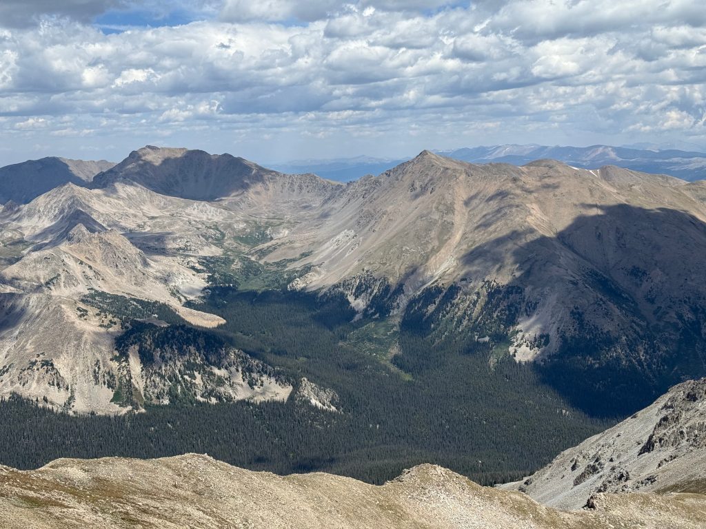 Mt Yale Summit Views