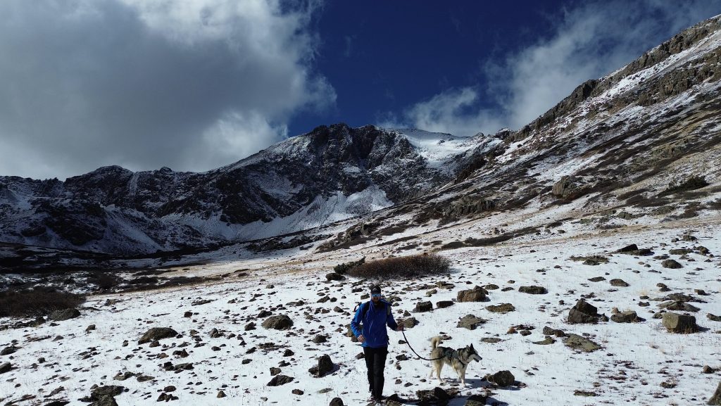 Starting the hike up Grizzly Peak A