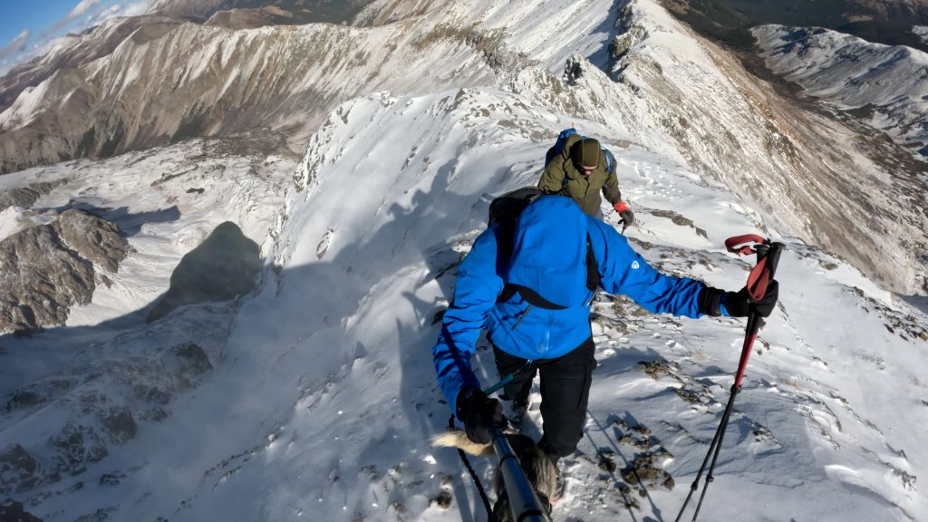 The Eastern ridge of Grizzly Peak A.