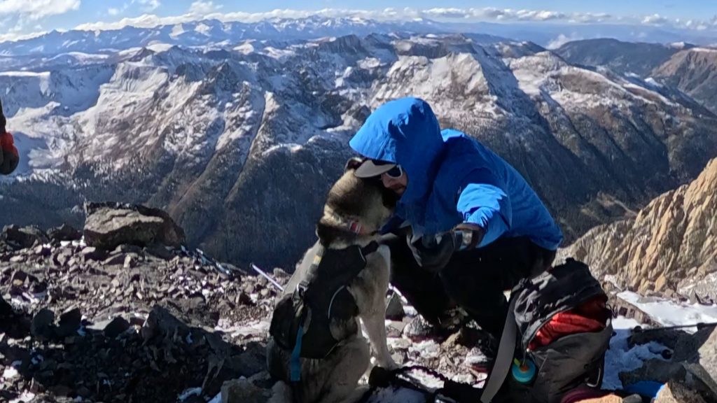 Aria and I on the Summit of Grizzly Peak A.