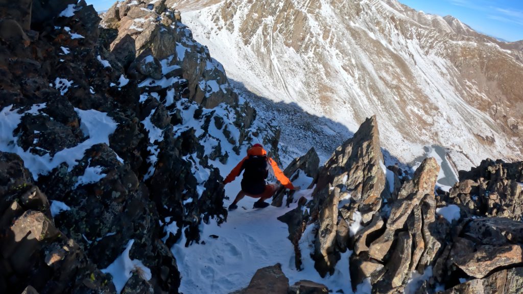 Columbia Point Hike Ridge
