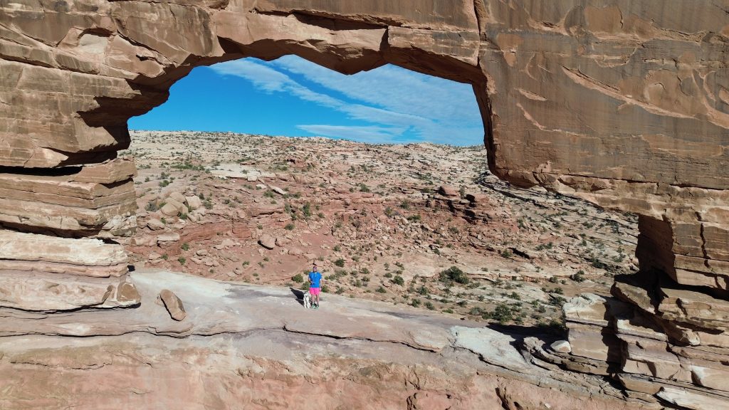Jeep Arch from above