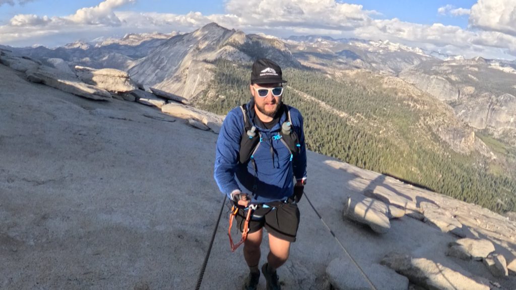 Near the Summit of Half Dome