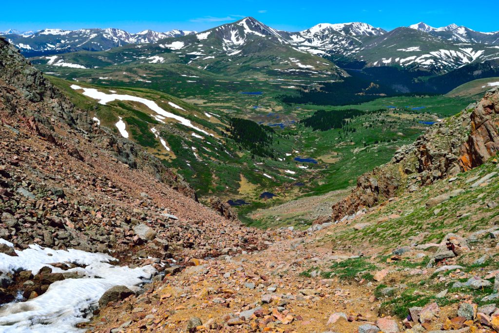Sawtooth Ridge to Mt Evans Hike Pictures
