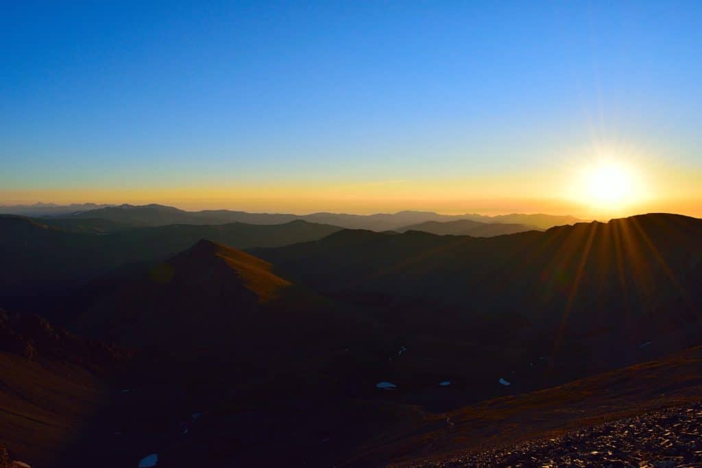 Grays Peak and Torreys Peak Hike