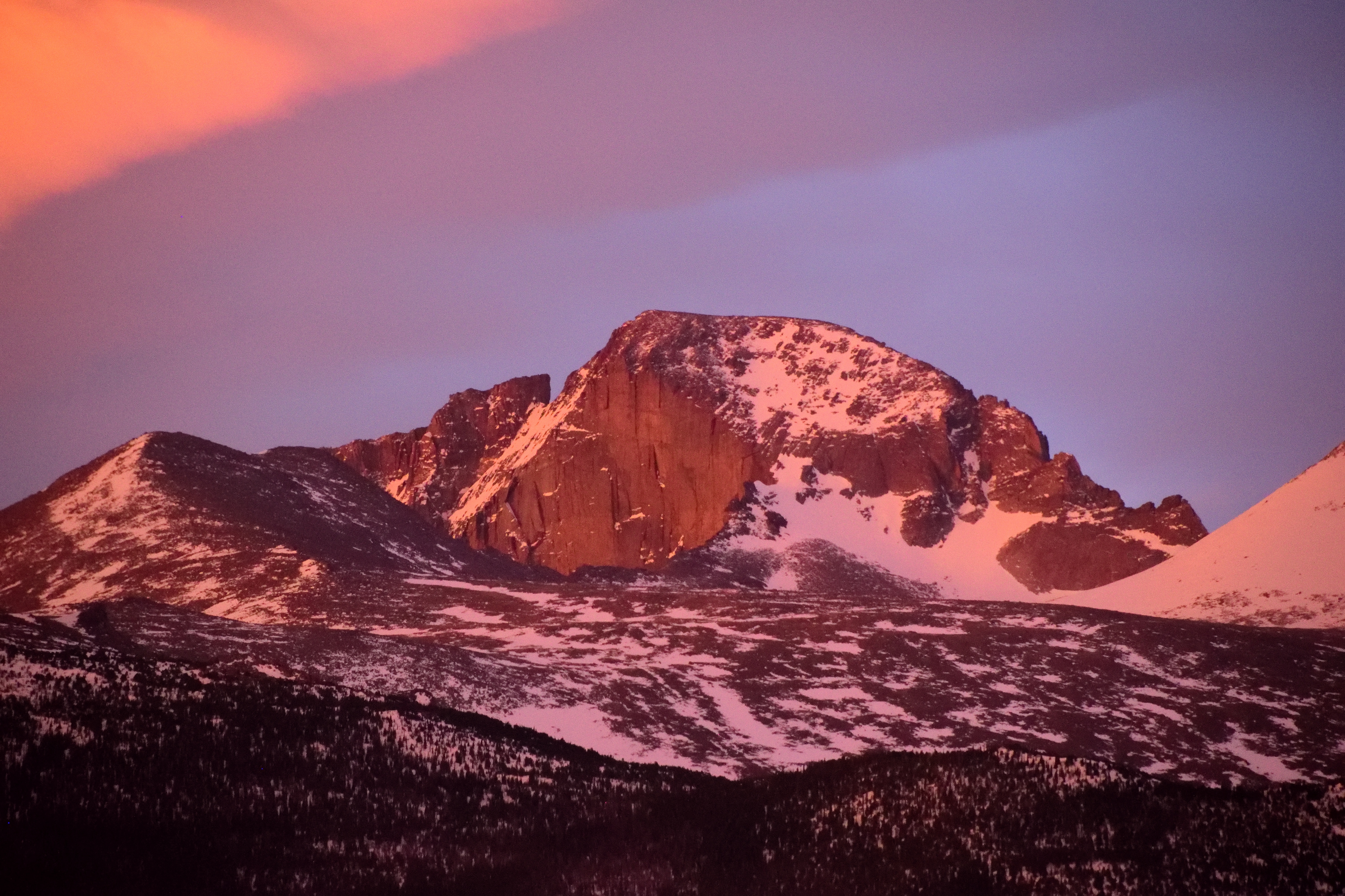 Longs Peak, Rocky Mountains, National Park, 14,259ft