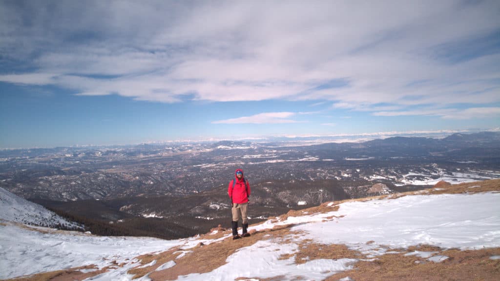Pikes Peak Winter 14er Hike Information & Review