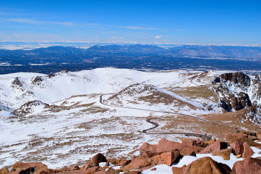 Pikes Peak Winter 14er Hike Information & Review