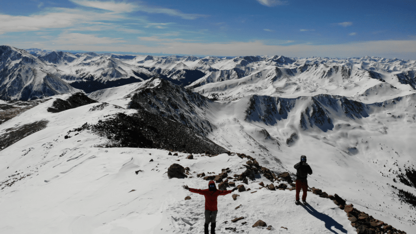 Mt Elbert Winter 14er Hike Trail Guide