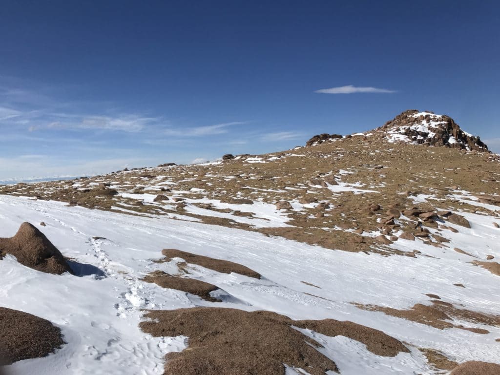 Pikes Peak Winter 14er Hike Information & Review