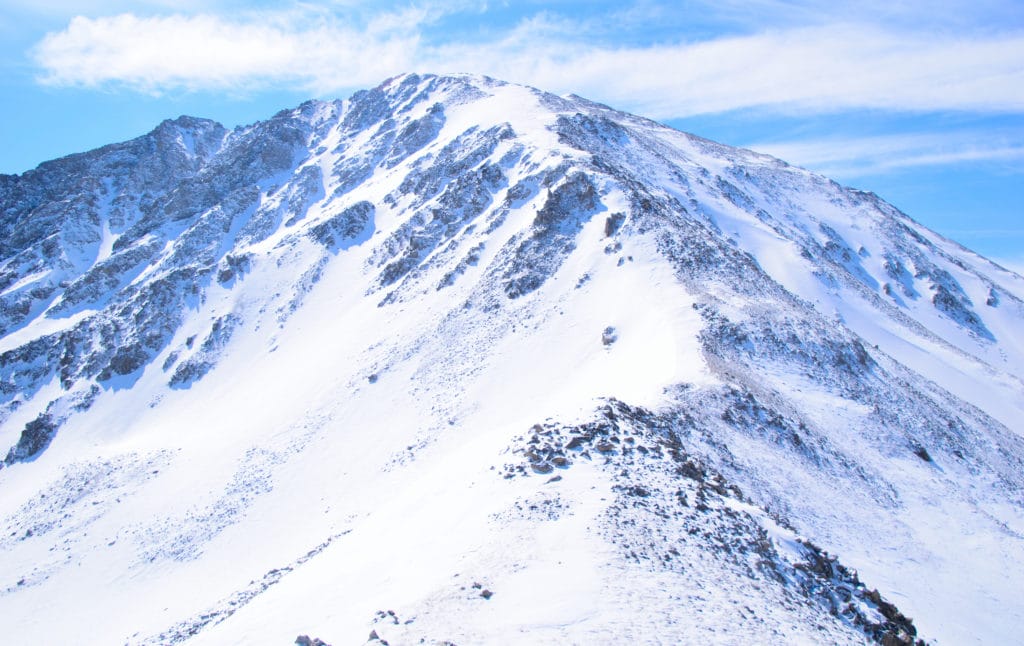 La Plata Peak Winter 14er Hike 