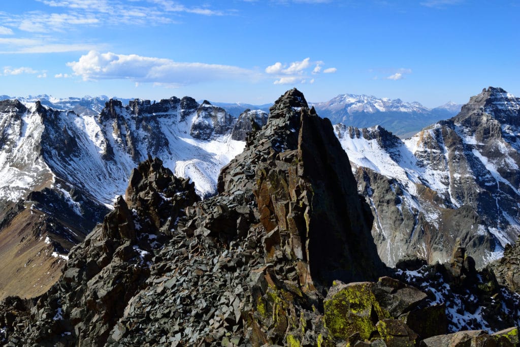 Mt Sneffels Southwest Ridge Hike Pictures