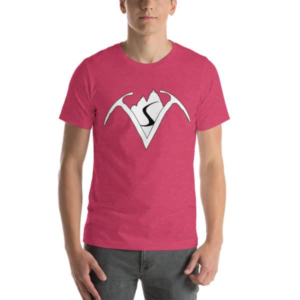 Virtual Sherpa White Logo Unisex Tee - Image 3