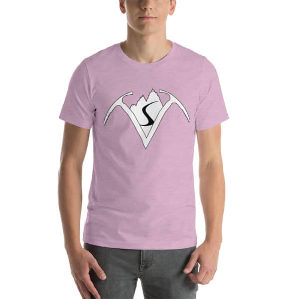 Virtual Sherpa White Logo Unisex Tee - Image 4