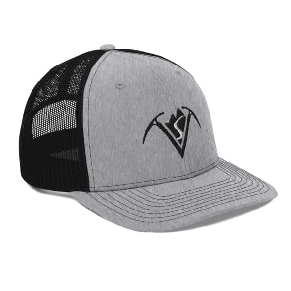 Virtual Sherpa Trucker Hat - Black Logo - Image 6