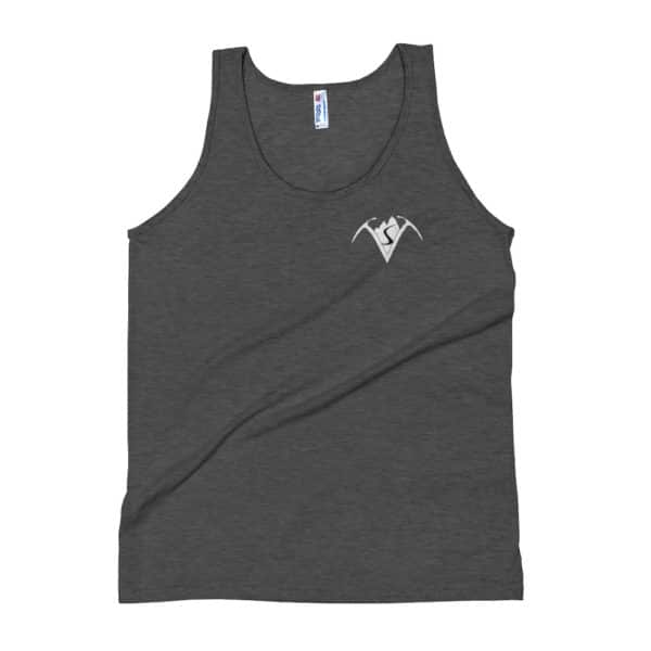 Virtual Sherpa White Logo Unisex Tank
