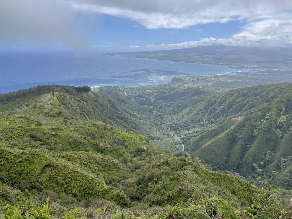 Waihe'e Ridge Trail Hike Pictures