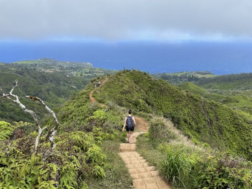 Waihe'e Ridge Trail Hike Pictures