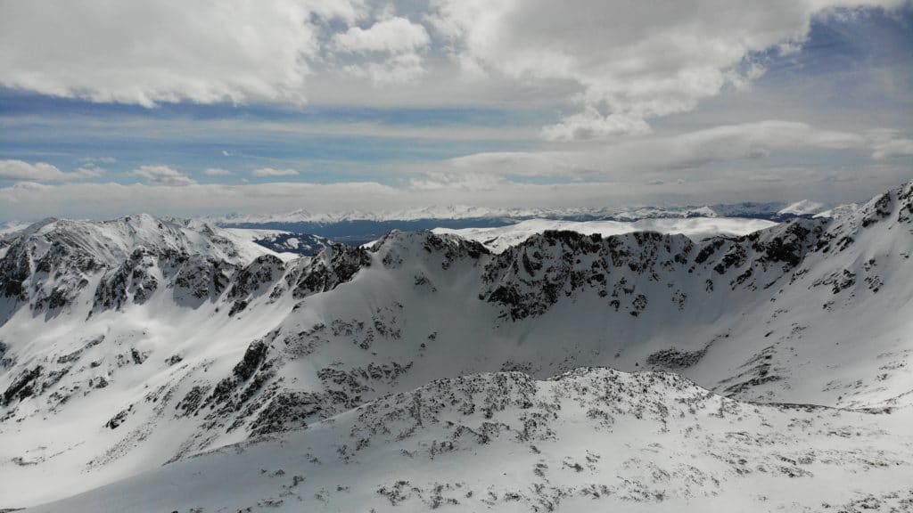 Fletcher Mountain 13er Winter Hike Pictures