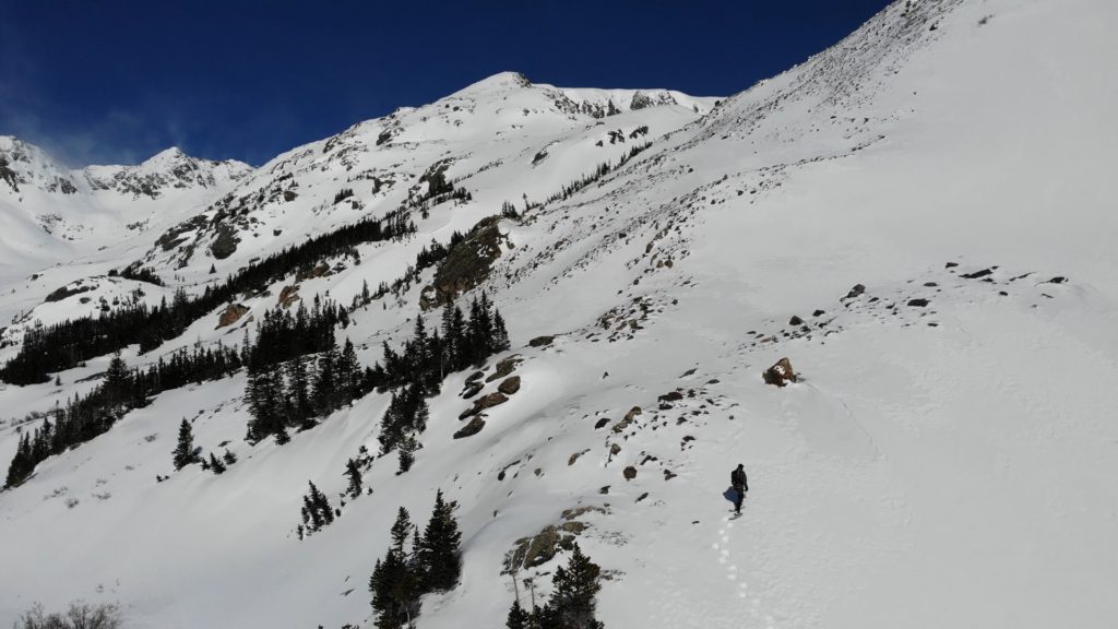 Fletcher Mountain 13er Winter Hike Pictures