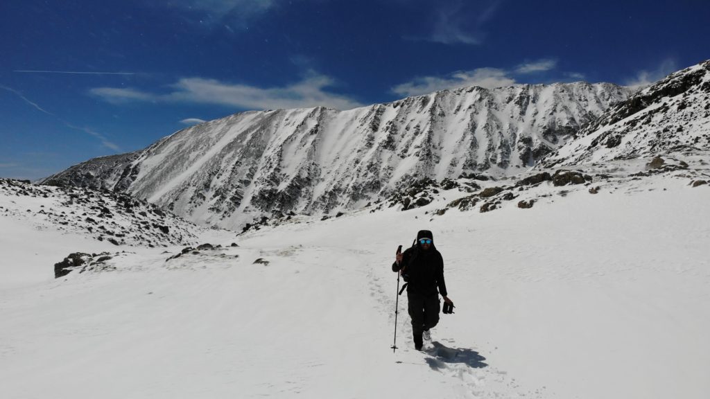 Fletcher Mountain 13er Winter Hike Pictures