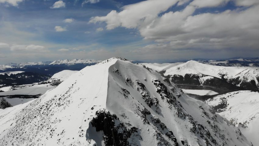 Fletcher Mountain 13er Winter Hike Pictures