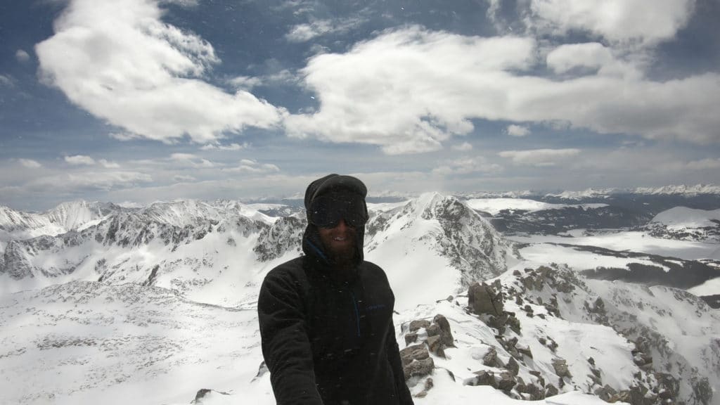 Fletcher Mountain 13er Winter Hike Pictures