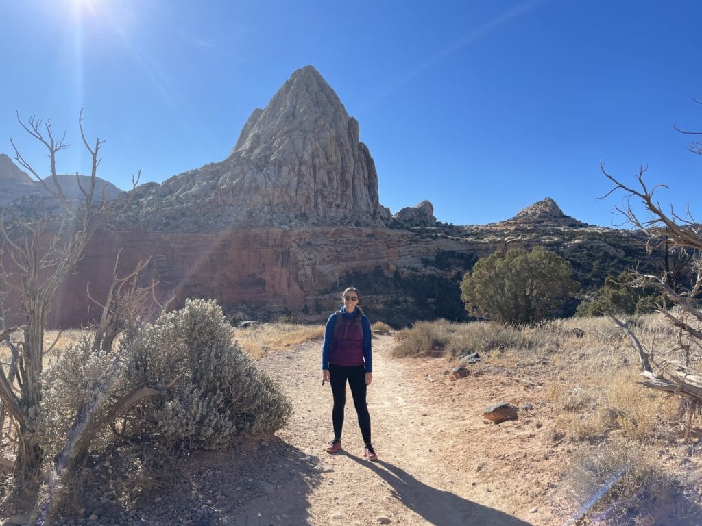 Hickman Bridge Capitol Reef Hike Pictures