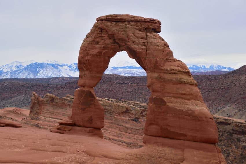 Delicate Arch Hike Pictures