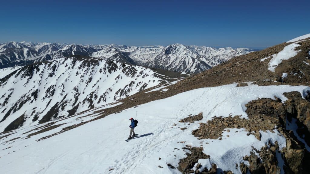 Mt Elbert Box Couloirs Pictures