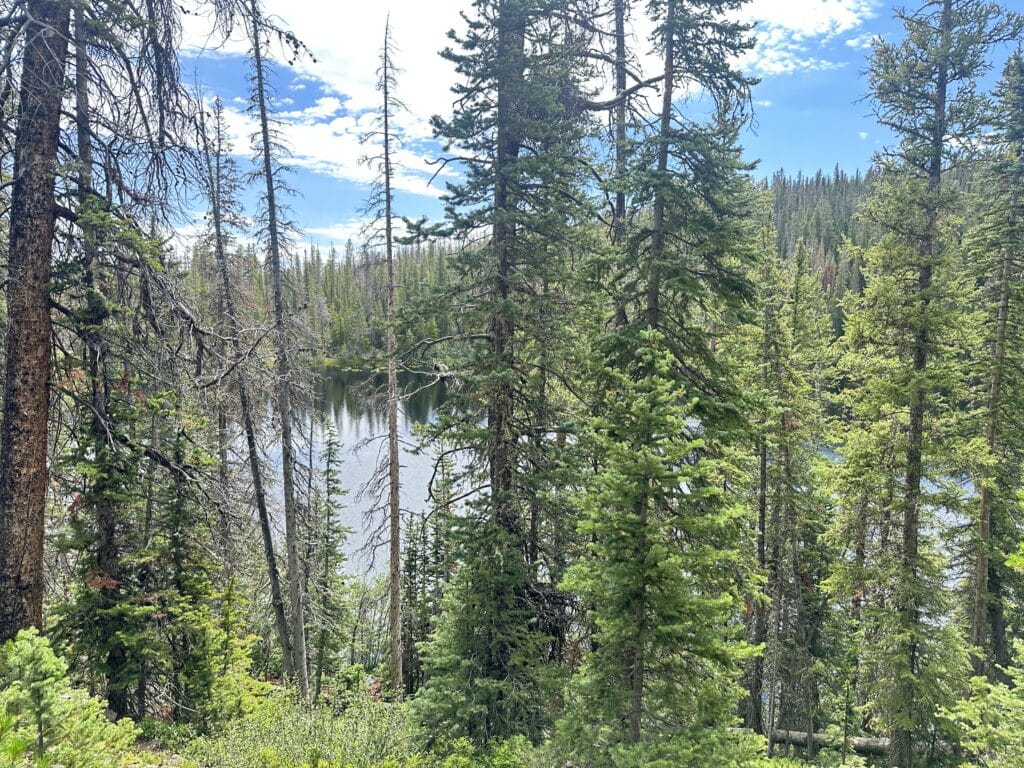 Upper Cataract Lake Hike Pictures