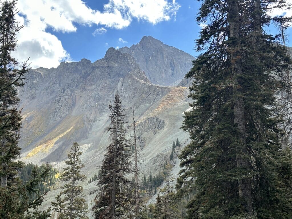 Blue Lakes Trail Colorado Hike Pictures