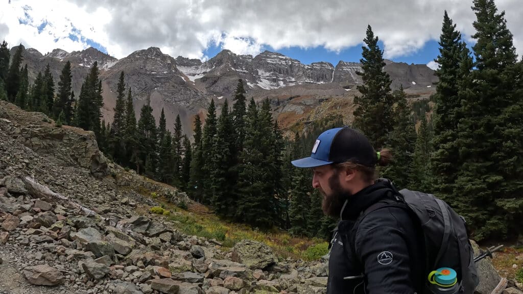 Blue Lakes Trail Colorado Hike Pictures