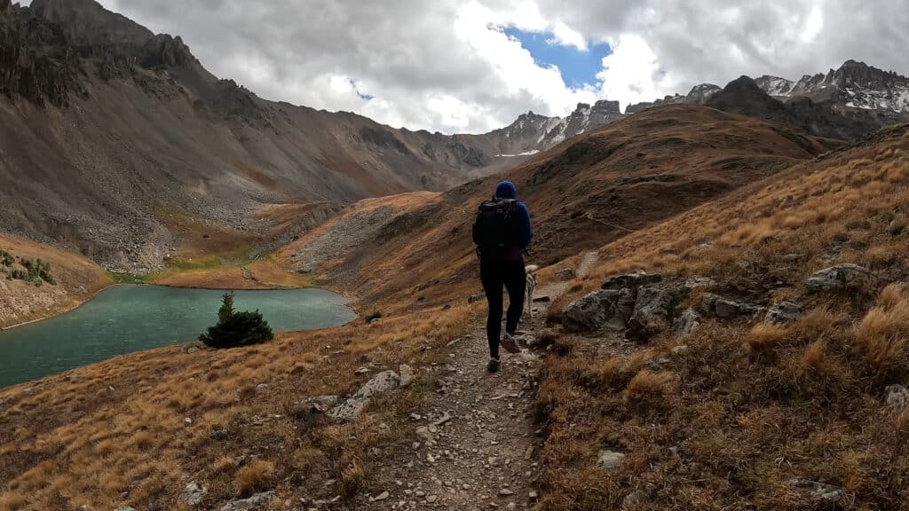 Blue Lakes Trail Colorado Hike Pictures