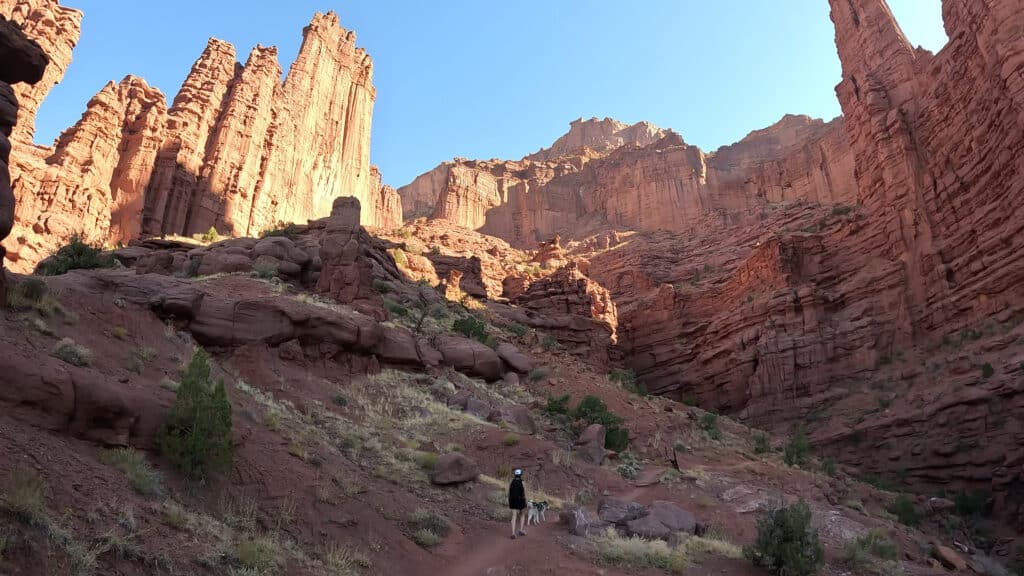 Fisher Towers Trail Hike Pictures