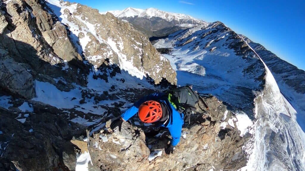 Torreys Peak Winter Hike Pictures: Kelso Ridge