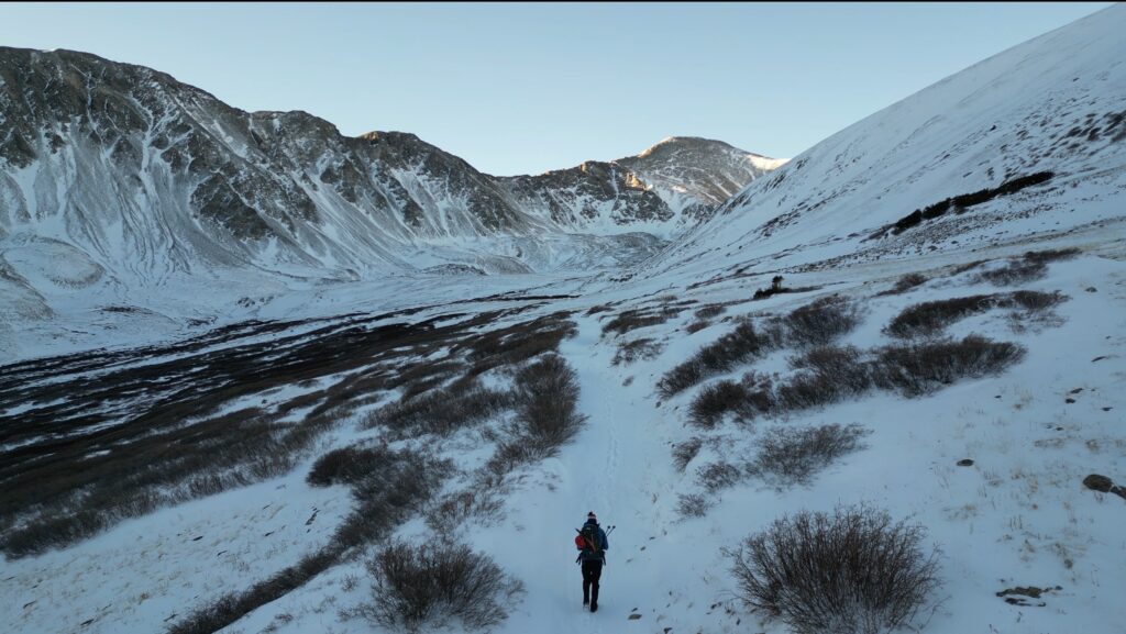 Torreys Peak Winter Hike Pictures