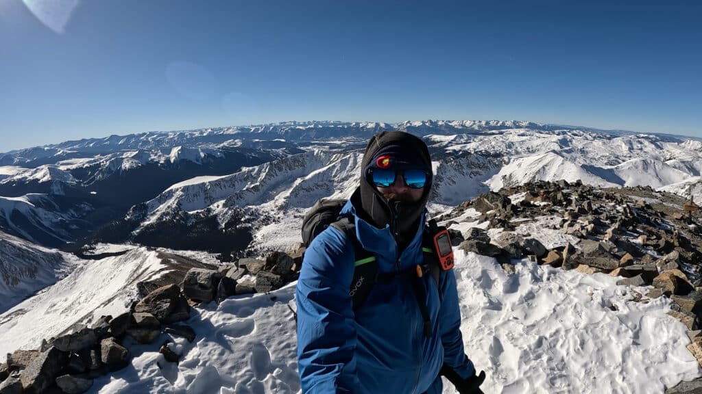 Torreys Peak Winter Hike Pictures