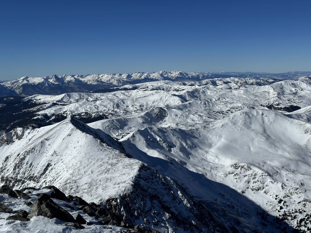 Torreys Peak Winter Hike Pictures