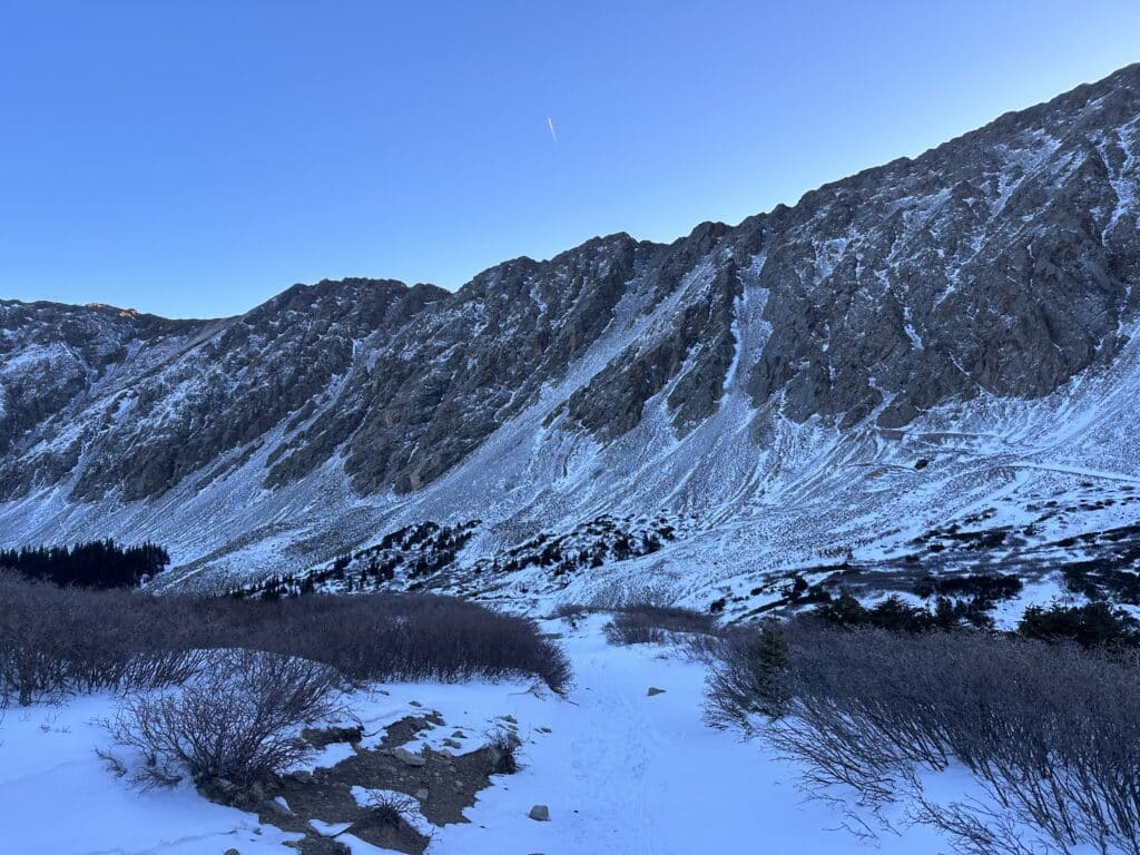 Torreys Peak Winter Hike Pictures