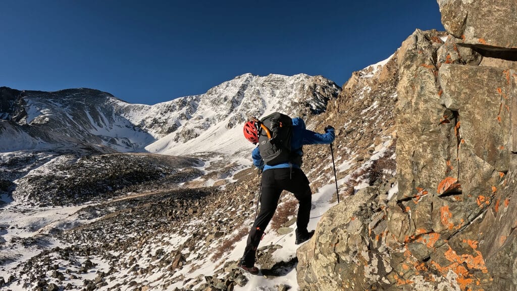 Torreys Peak Winter Hike Pictures