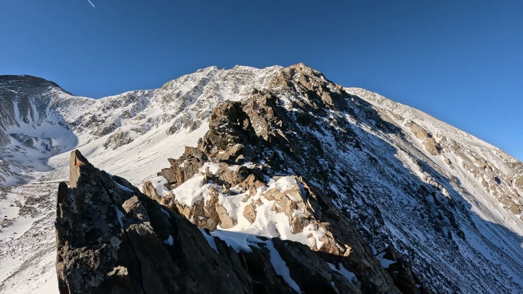 Torreys Peak Winter Hike Pictures