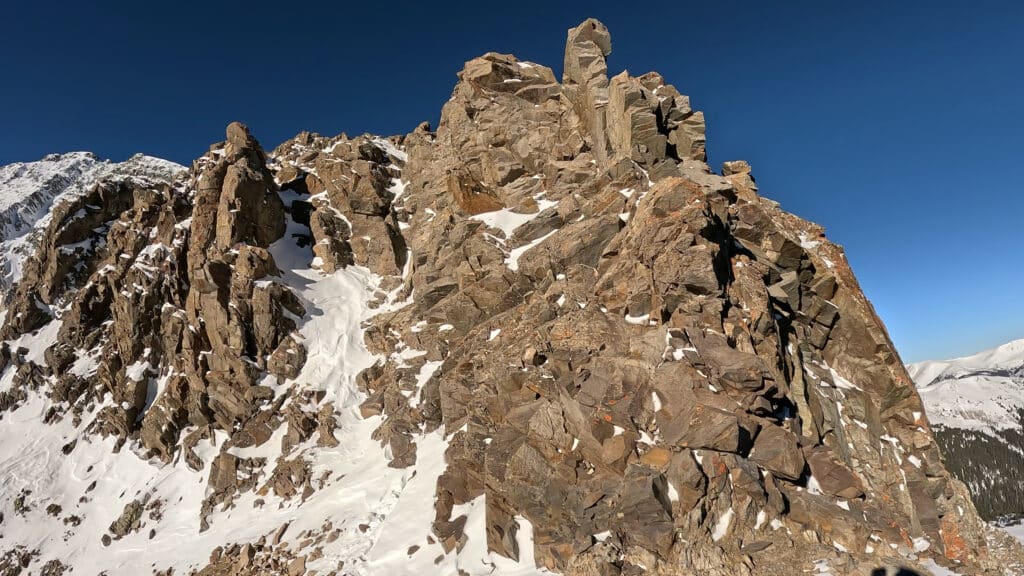 Torreys Peak Winter Hike Pictures