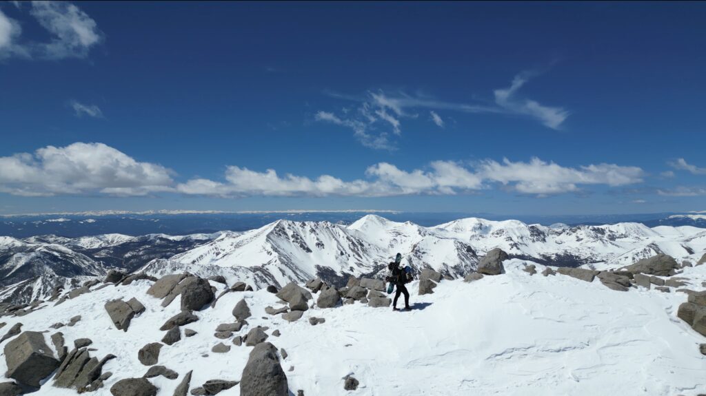 Angel of Shavano Snow Climb