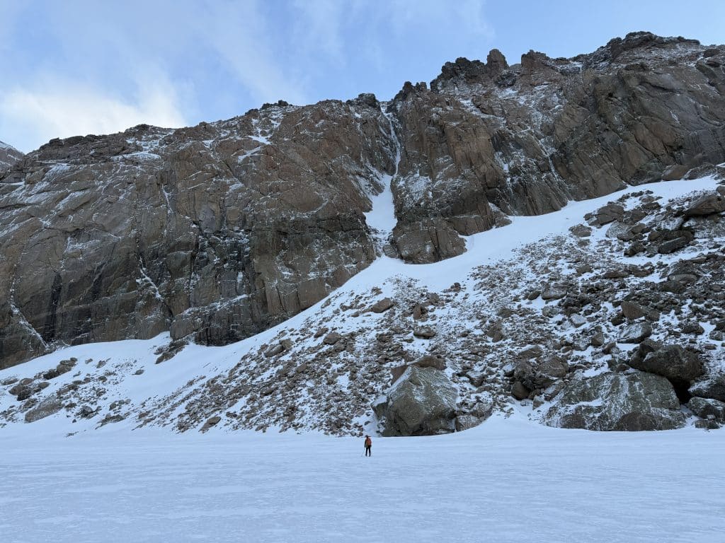 Martha Couloir Climb Pictures