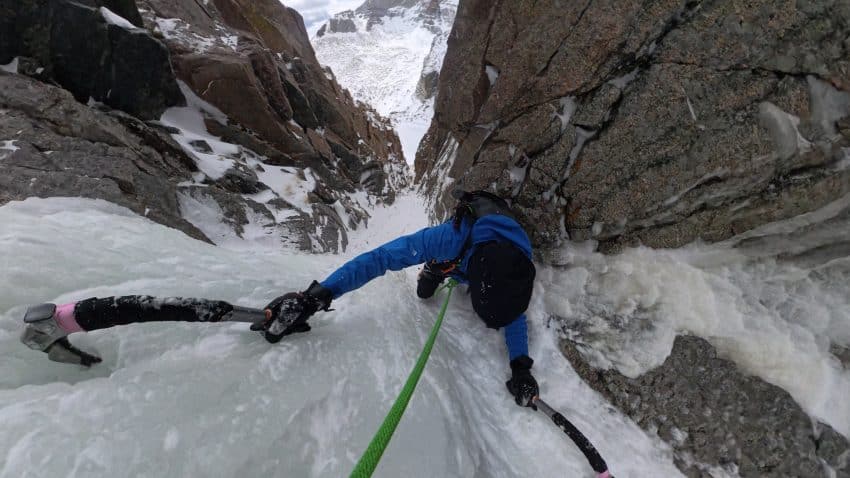 Martha Couloir Climb Pictures