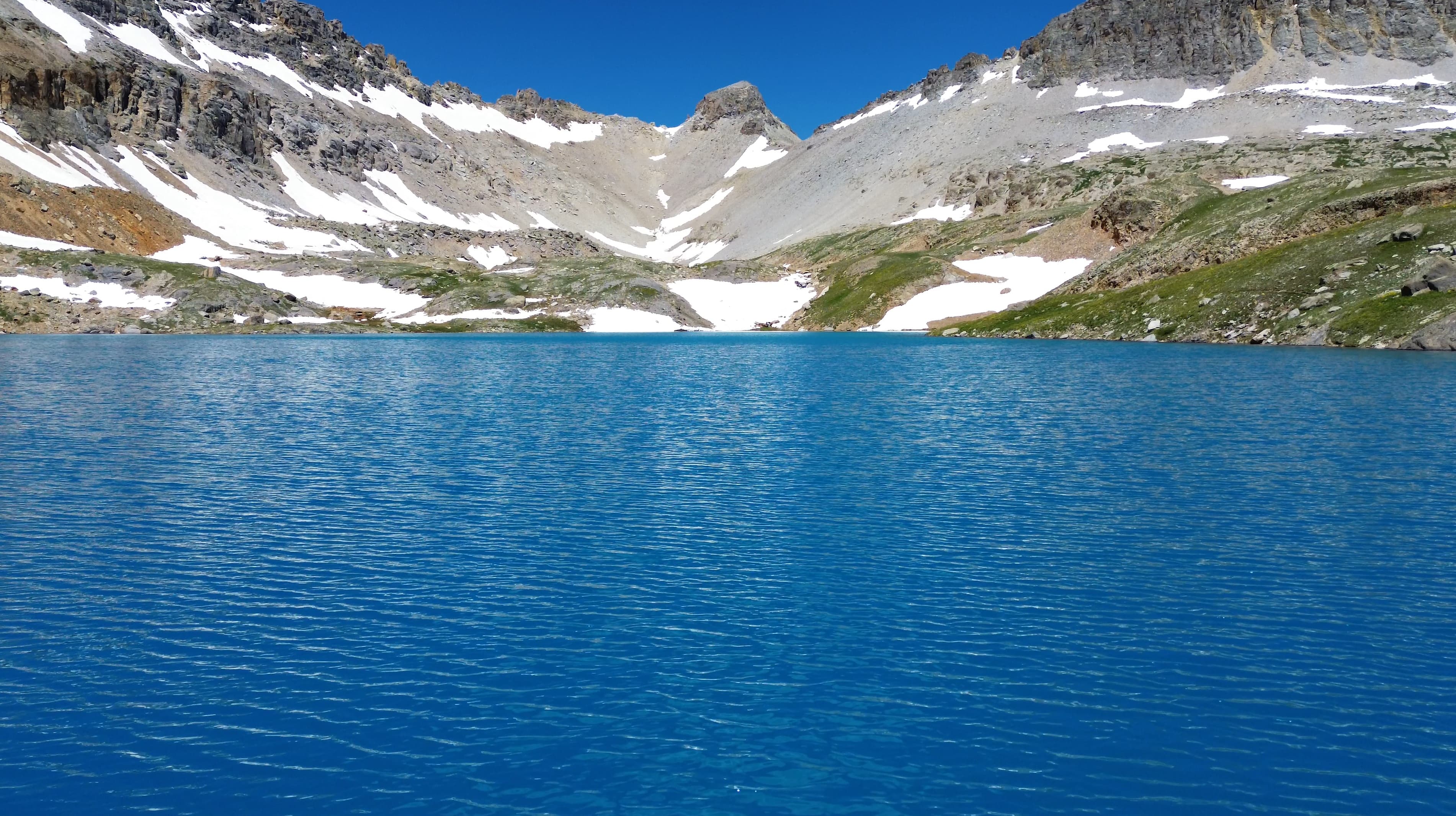 Doesn't Columbine Lake look like gatorade?