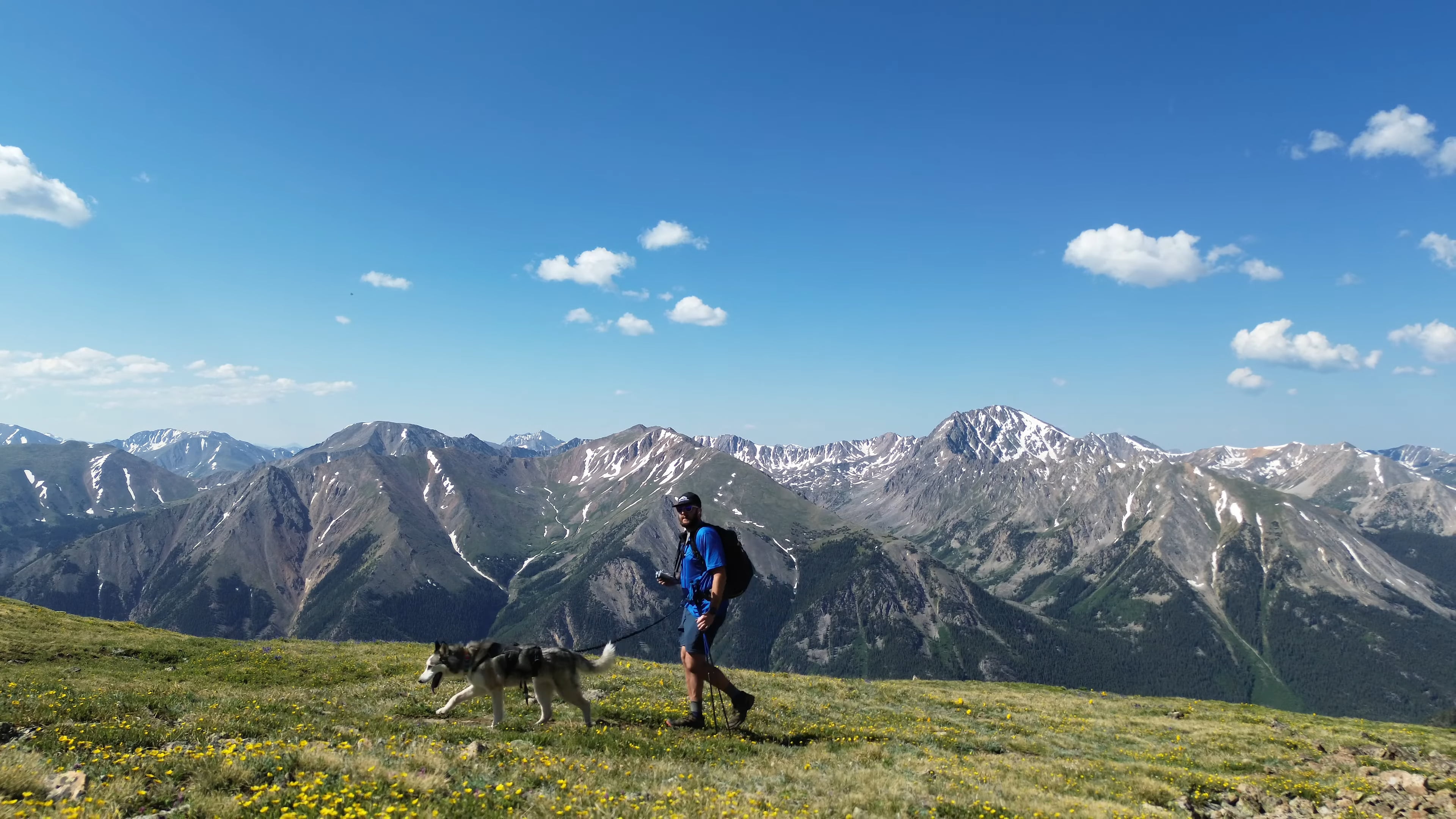 Above treeline on the Black Cloud trail.